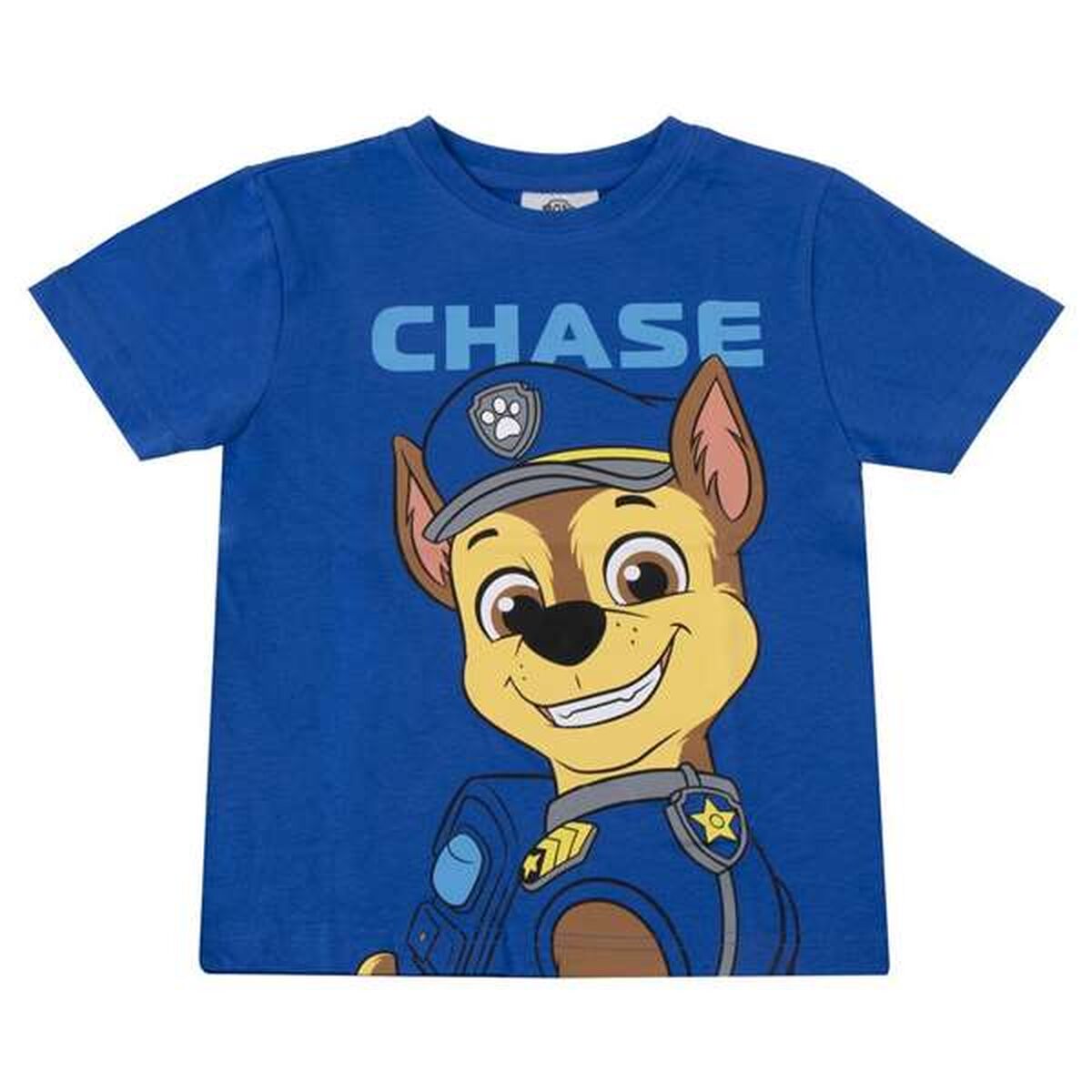Camisola de Manga Curta Infantil The Paw Patrol Azul