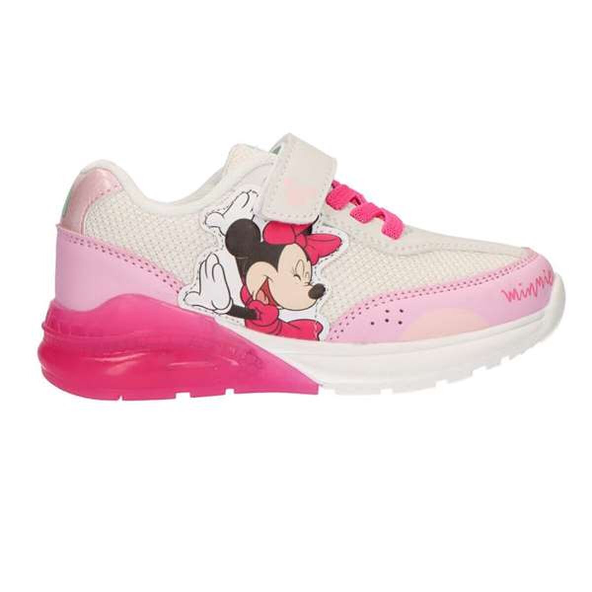 Sapatilhas de Desporto Infantis Minnie Mouse Cor de Rosa