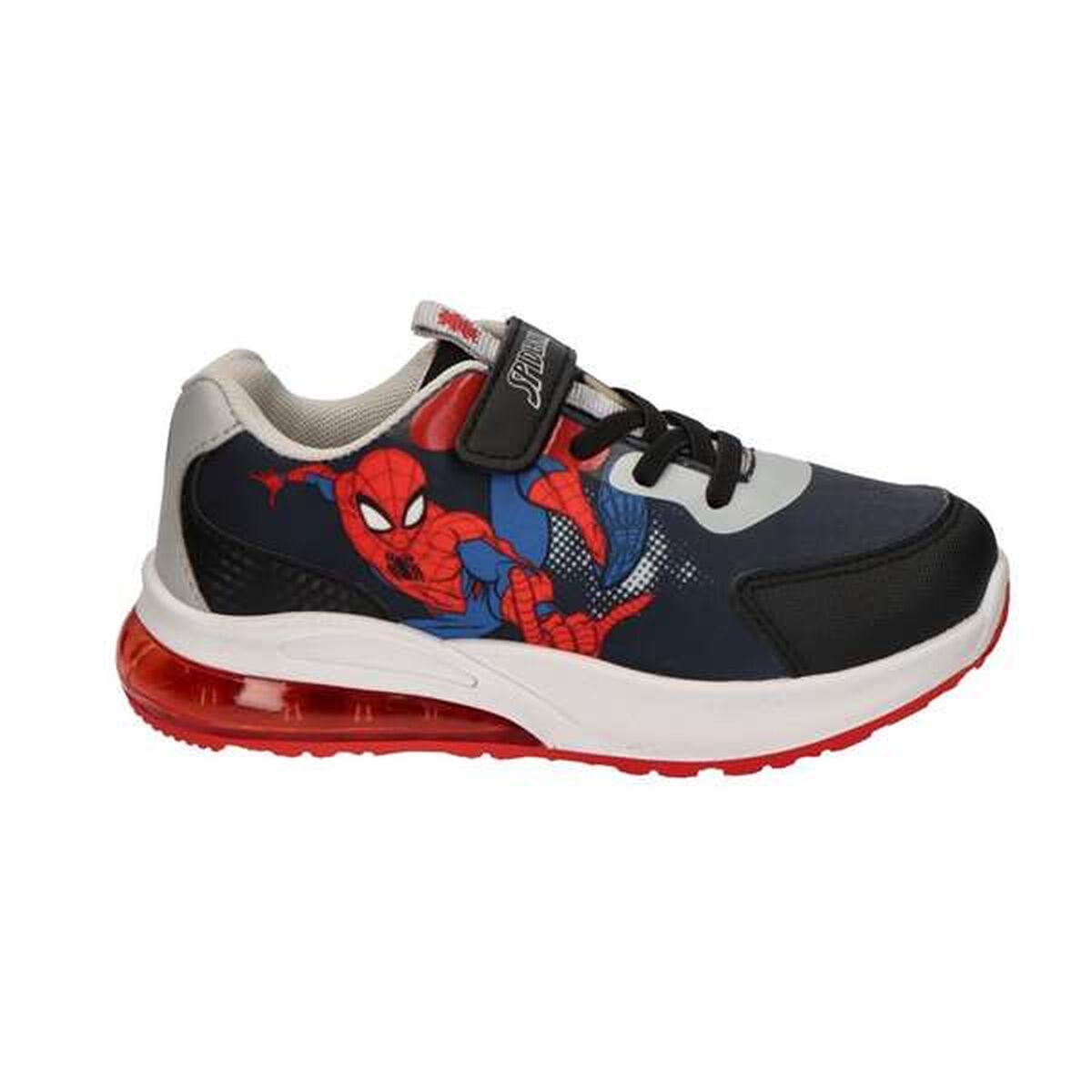 Sapatilhas de Desporto Infantis Spider-Man Preto