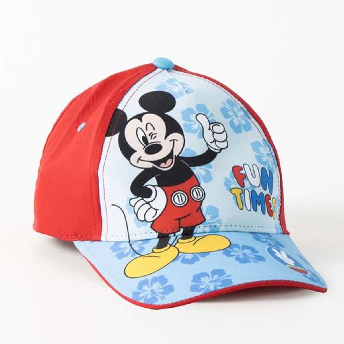 Boné Infantil Mickey Mouse Vermelho