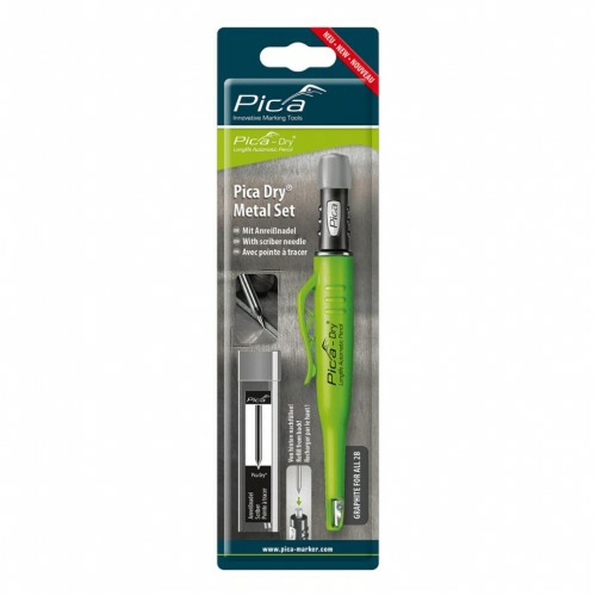 Porta-minas Pica Pica Dr Cinzento