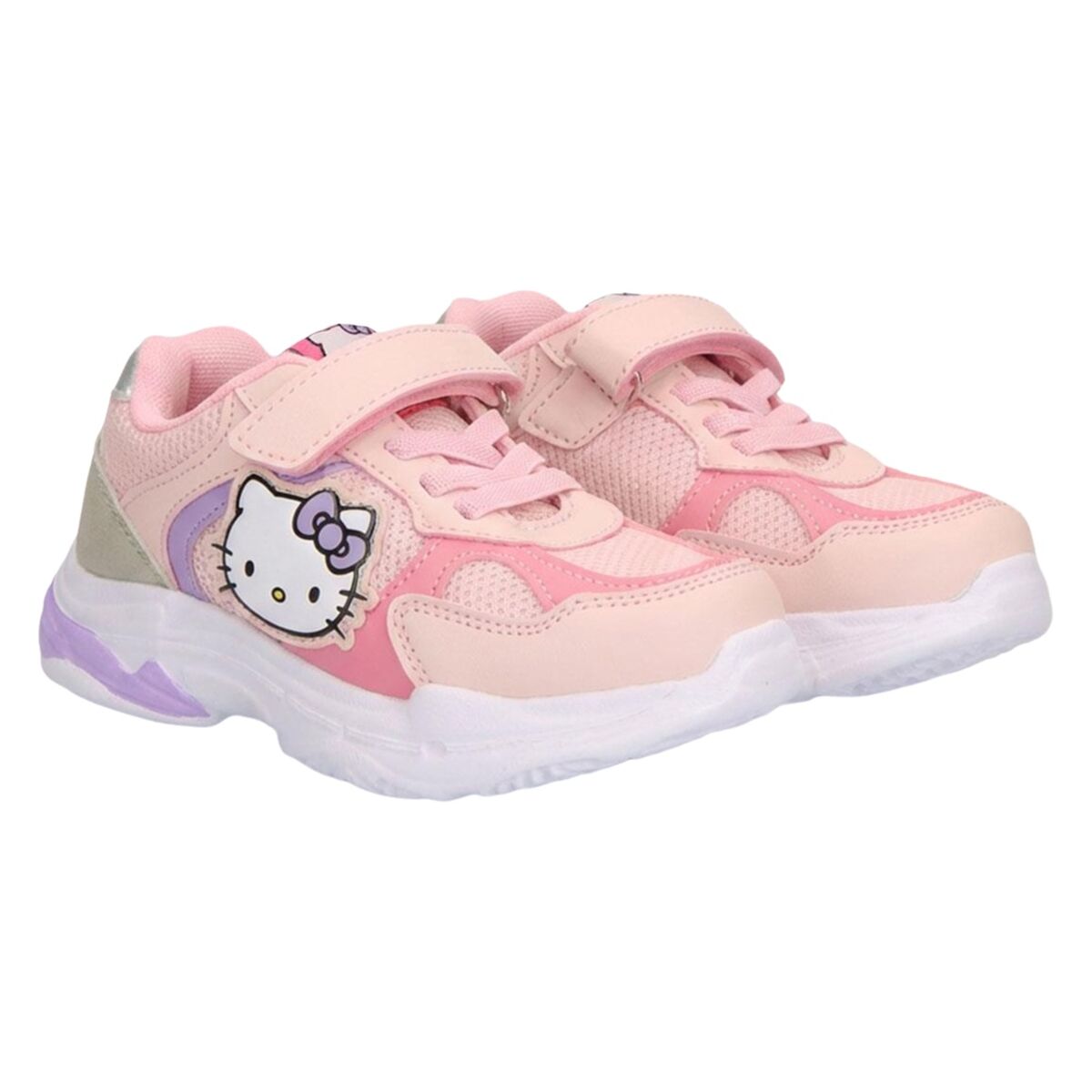 Sapatilhas de Desporto Infantis Hello Kitty Cor de Rosa
