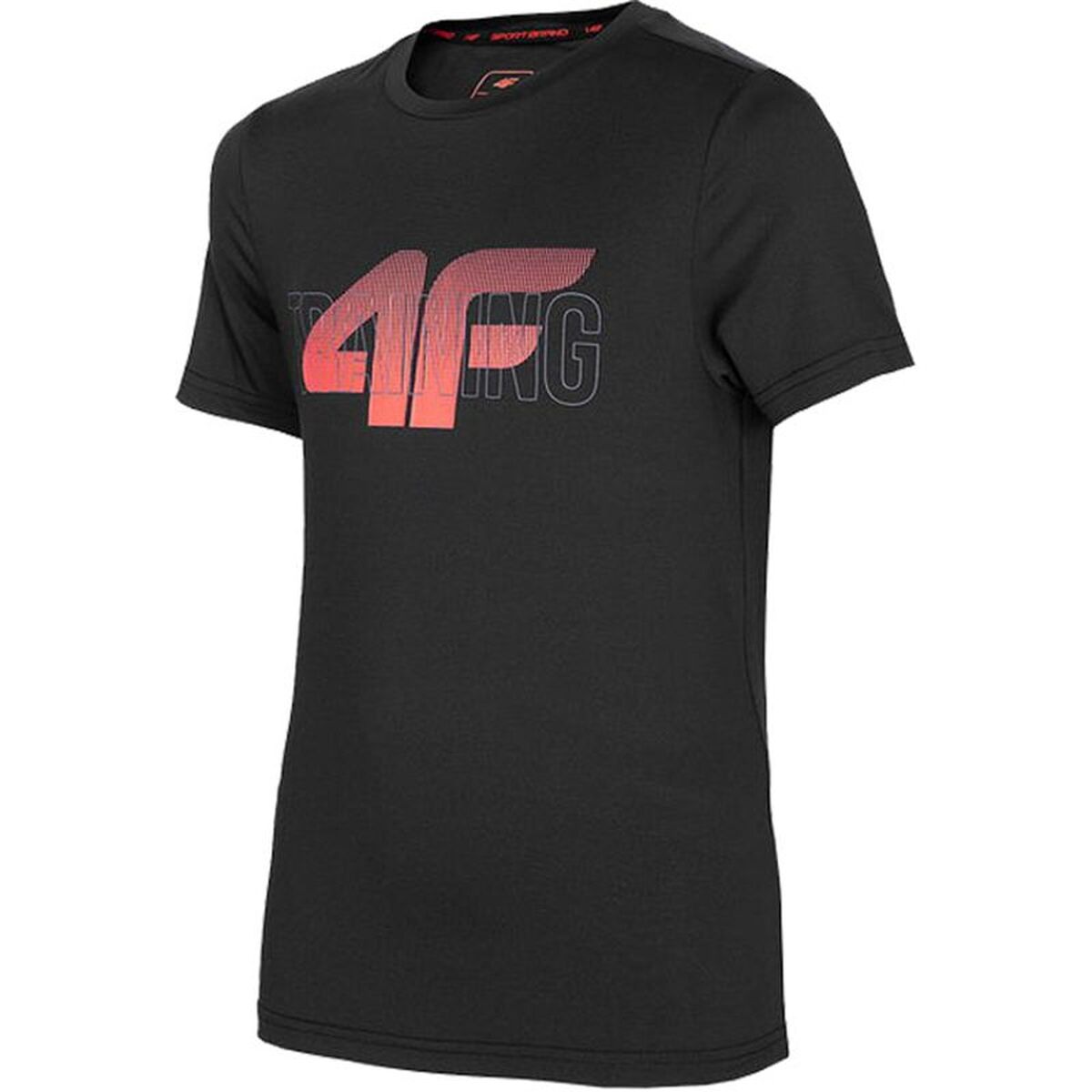 Camisola de Manga Curta Infantil 4F Functional Preto
