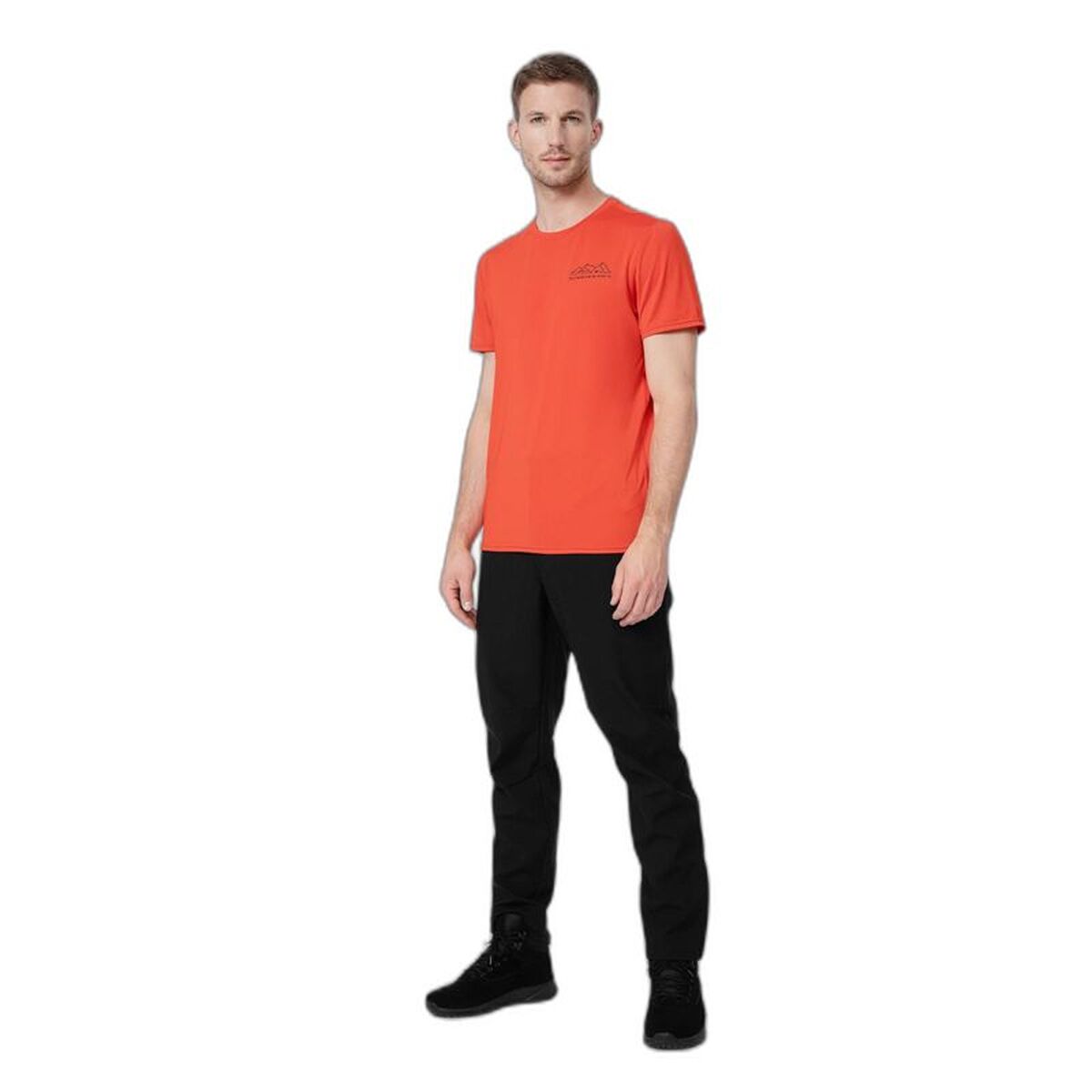 Camisola de Manga Curta 4F Fnk M209 Vermelho