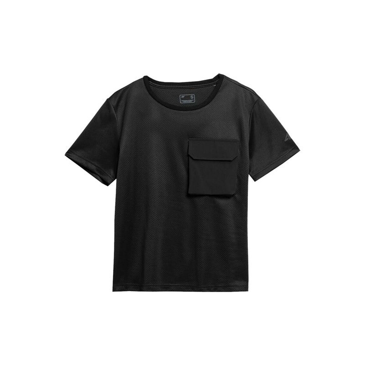 Camisola de Manga Curta 4F Fnk F362 Preto
