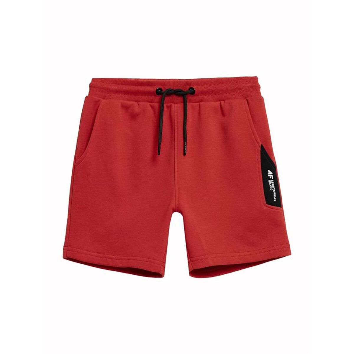 Calças curtas 4F M049 Vermelho Infantil Homem