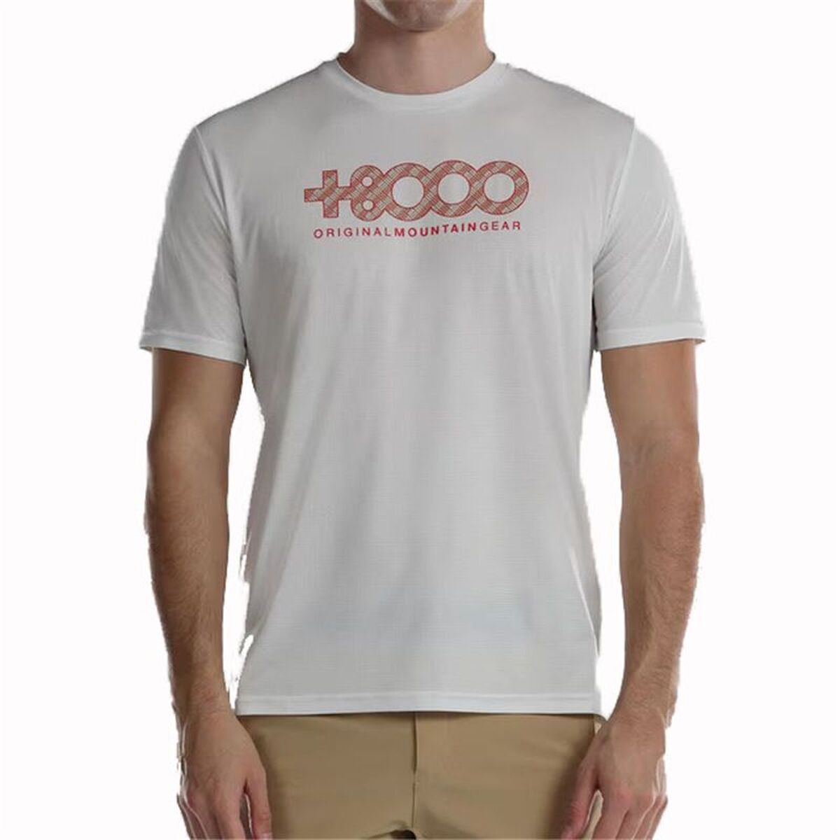 Camisola de Manga Curta +8000 Usame Branco