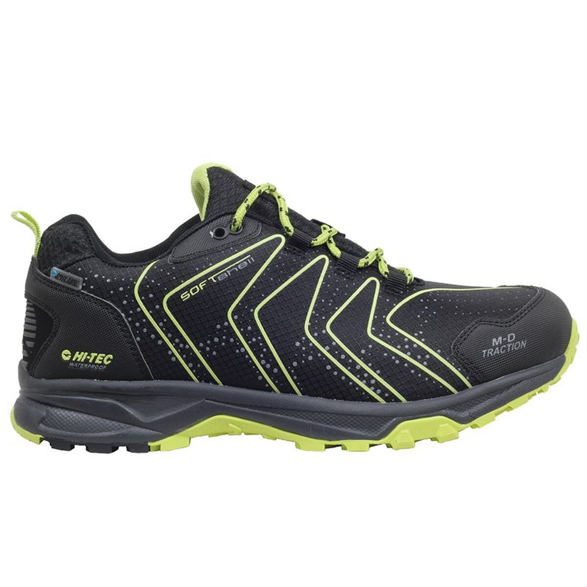 Tênis de trail para homem (corrida em montanha) Hi-Tec Roncal Low Preto