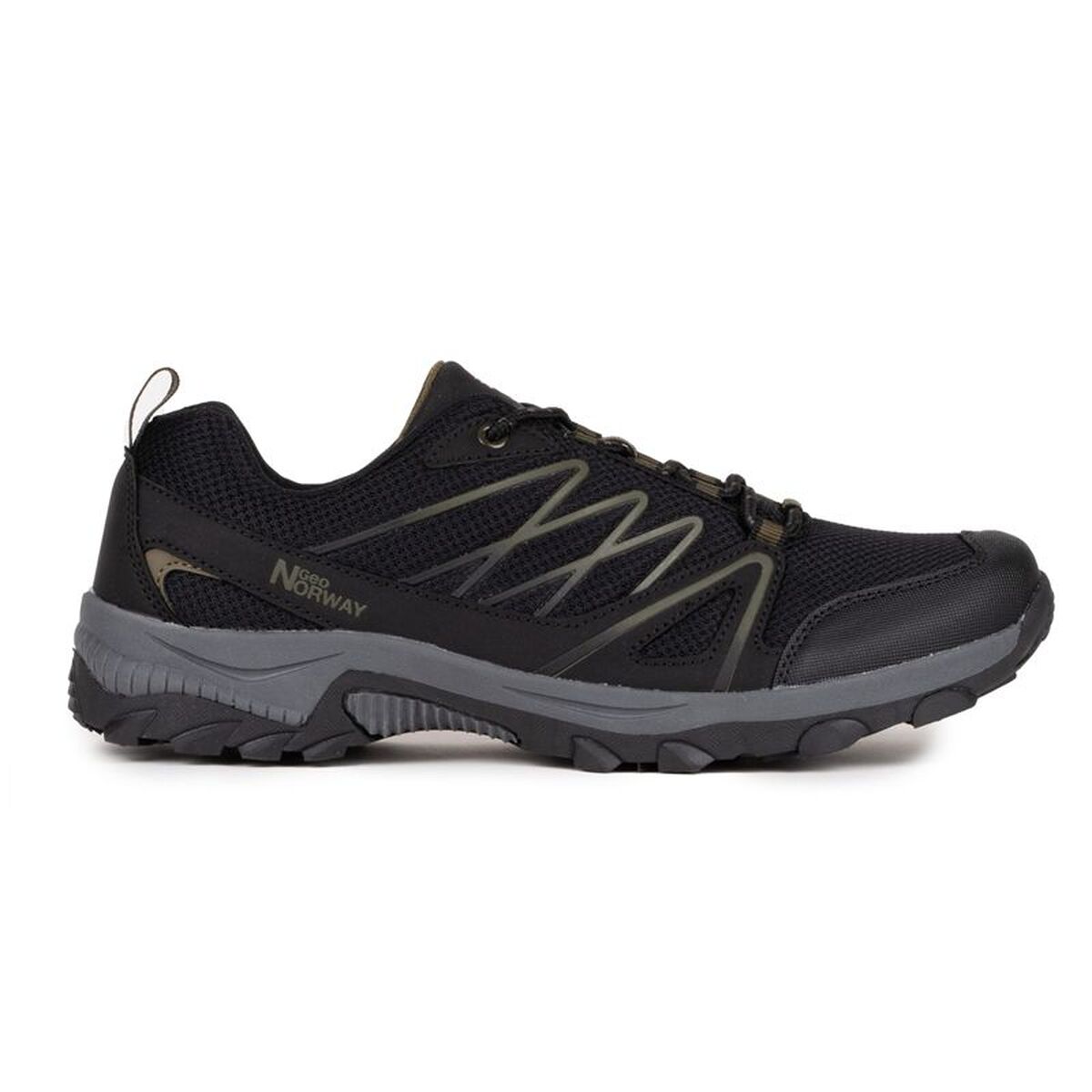 Sapatilhas de Caminhada Homem Geographical Norway Preto