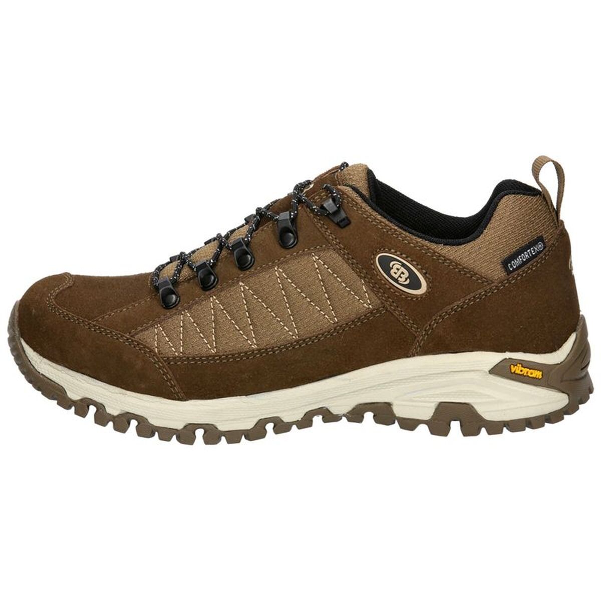Sapatilhas de Caminhada Homem Brütting Mount Kandu Low Marrom claro