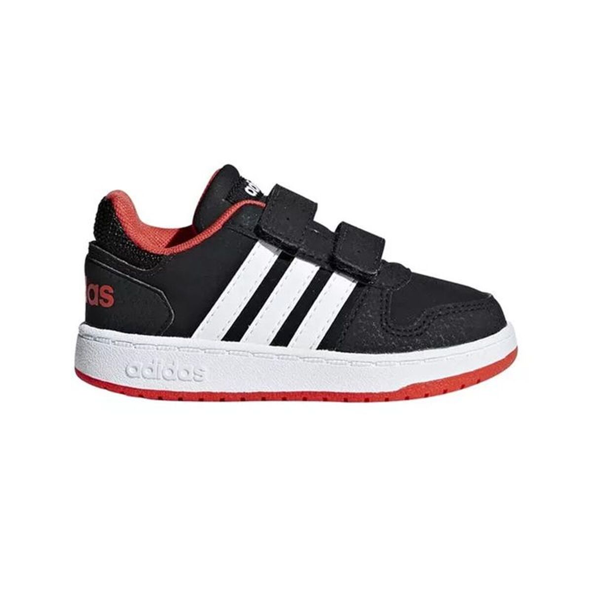 Sapatilhas de Desporto para Bebés Adidas Hoops 2.0 Preto