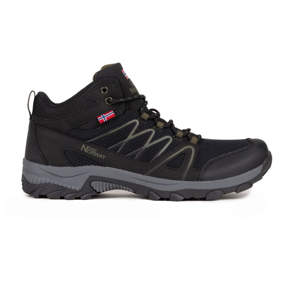 Botas de montanha Geographical Norway Preto