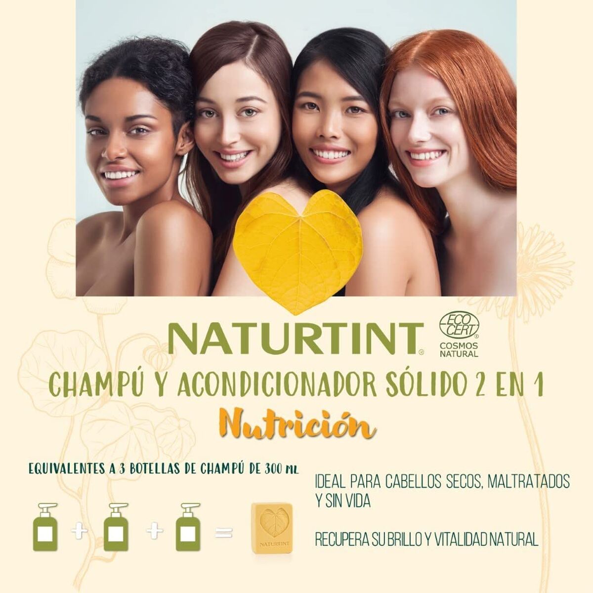 Champô Naturtint NUTRICIÓN 75 g