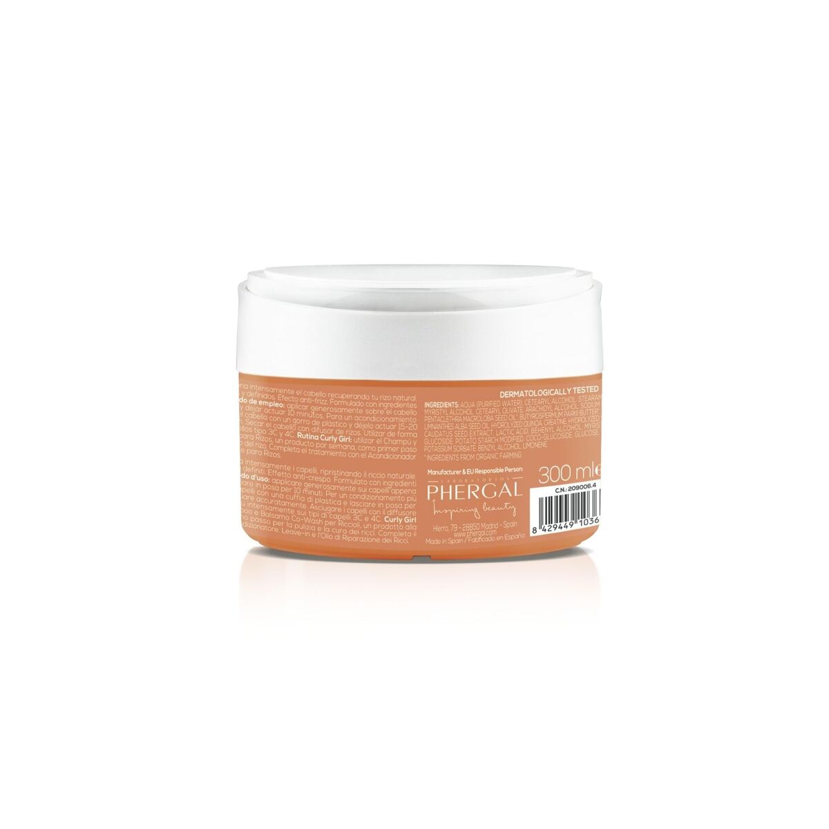 Máscara Capilar Naturtint CURLY 300 ml