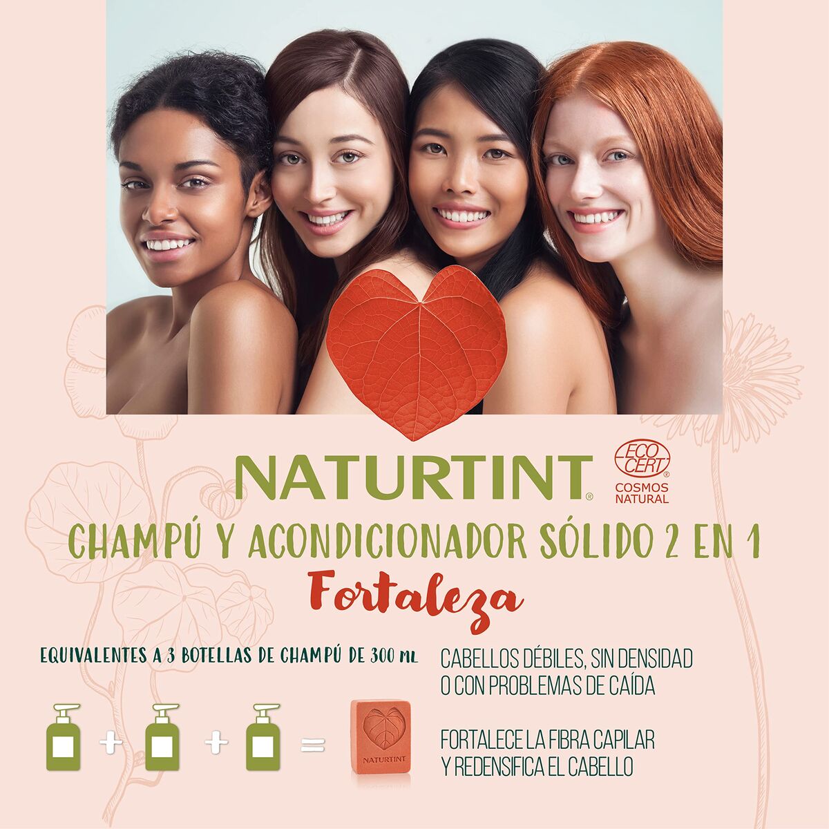 Champô Naturtint FORTALEZA 75 g