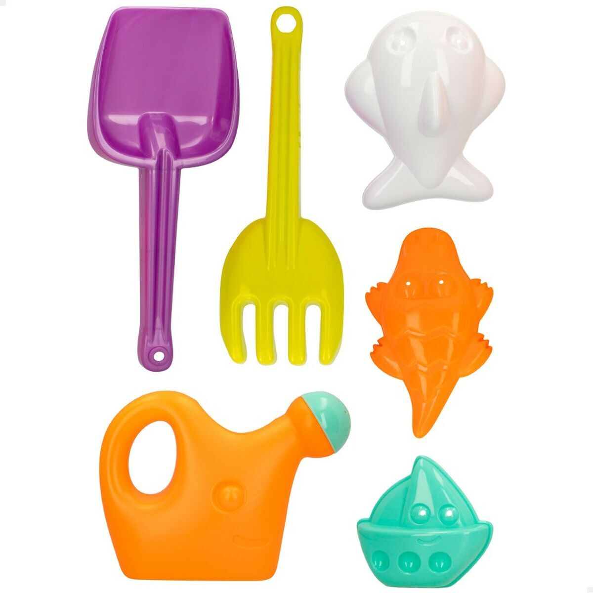Conjunto de brinquedos de praia Colorbaby 27cm