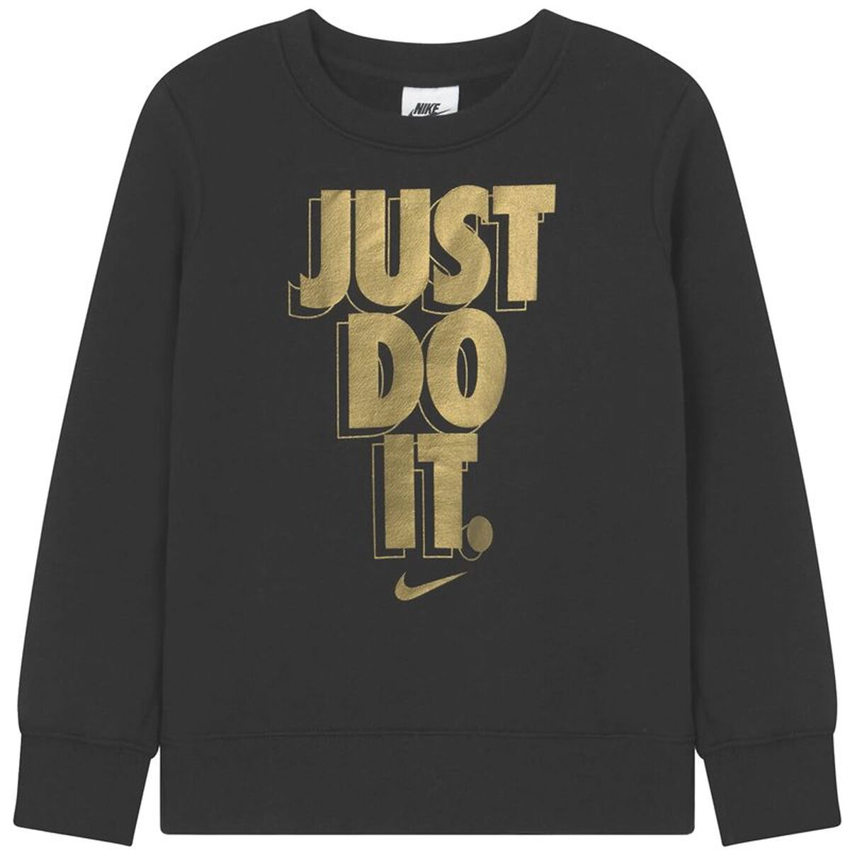 Camisola sem Capuz Menina Nike Gifting Preto