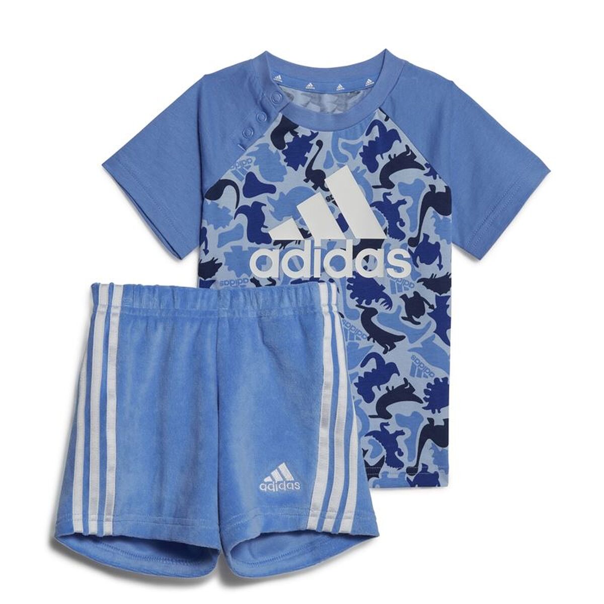 Conjunto Desportivo para Crianças Adidas Dino Camo Allover Print Multicolor