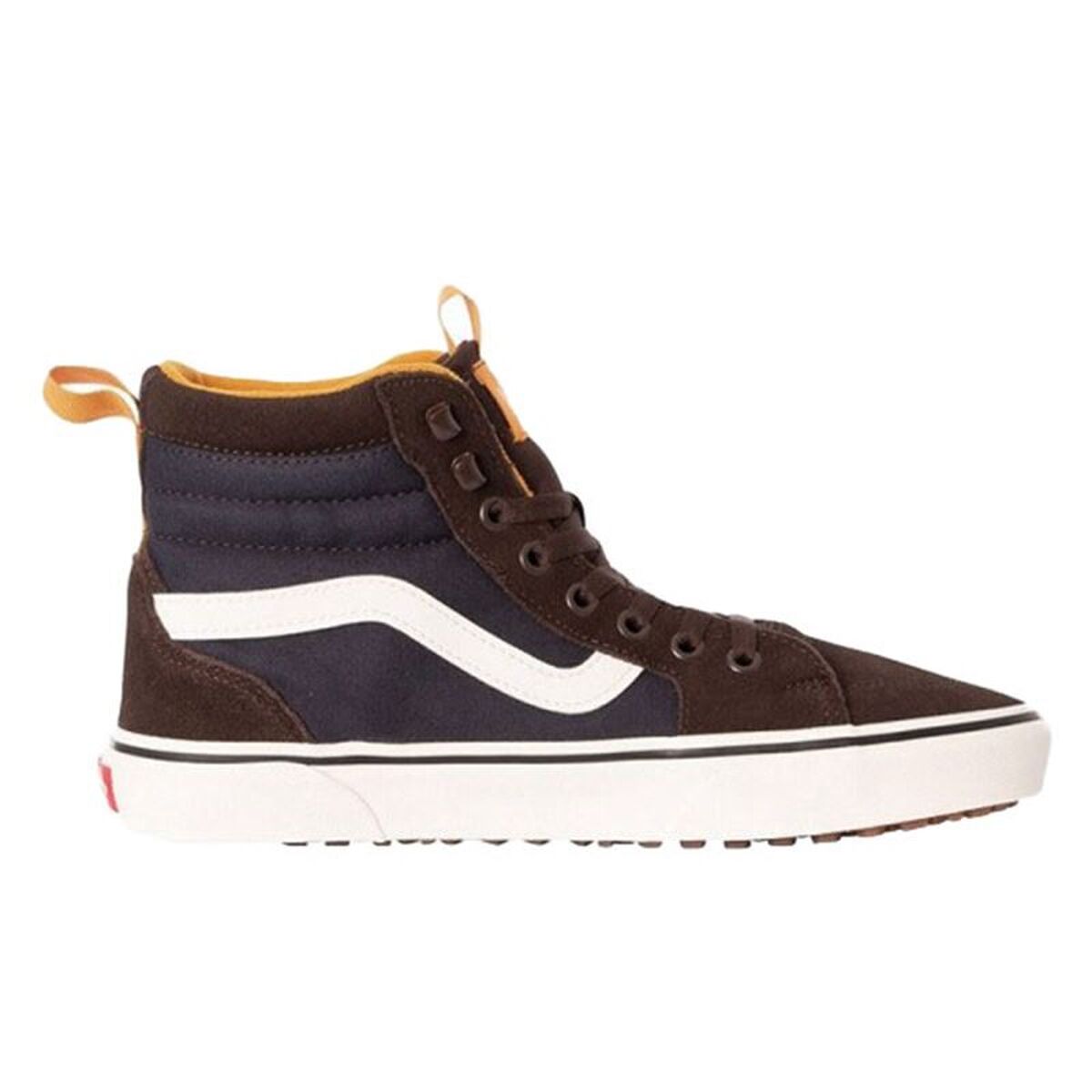 Ténis Casual Homem Vans Filmore Hi Castanho