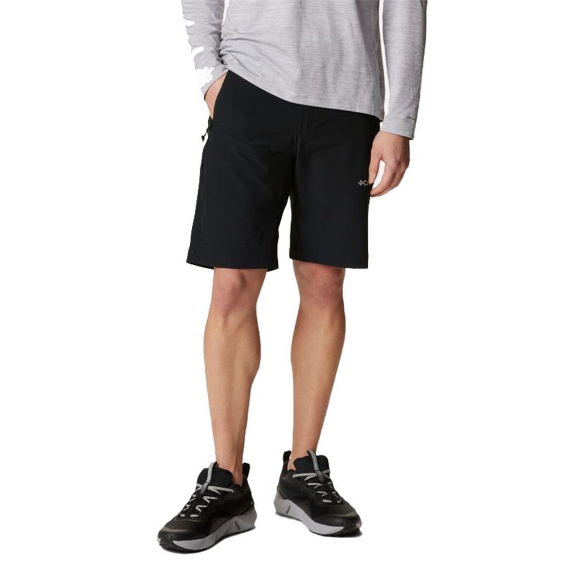 Shorts Masculinos Columbia Silver Ridge™ Preto