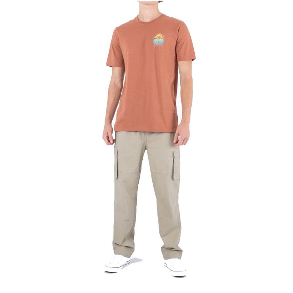 Calças Hurley Cruiser Cargo Castanho
