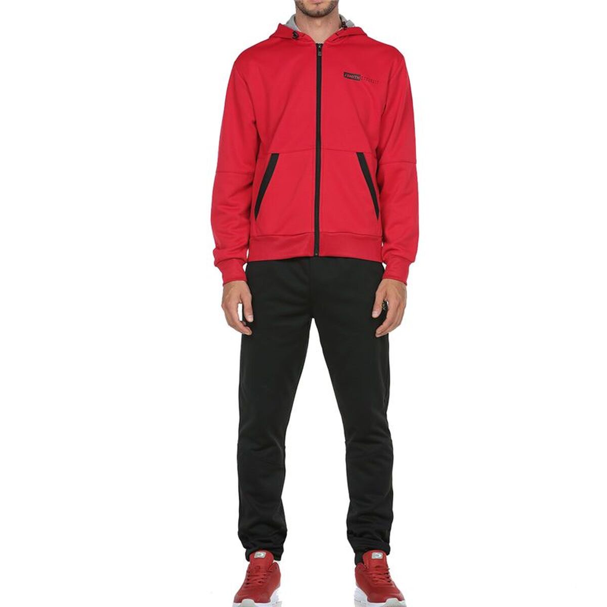 Conjunto Desportivo para Adultos John Smith Krien Vermelho