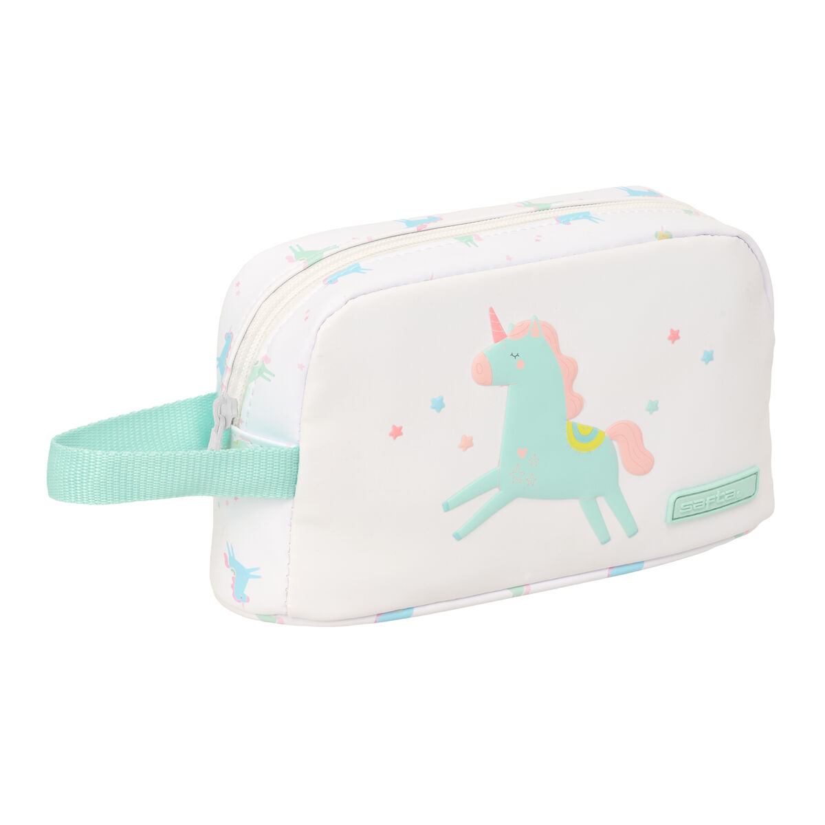 Porta-merendas Térmico Safta Unicornio Bege 21,5 x 12 x 6,5 cm