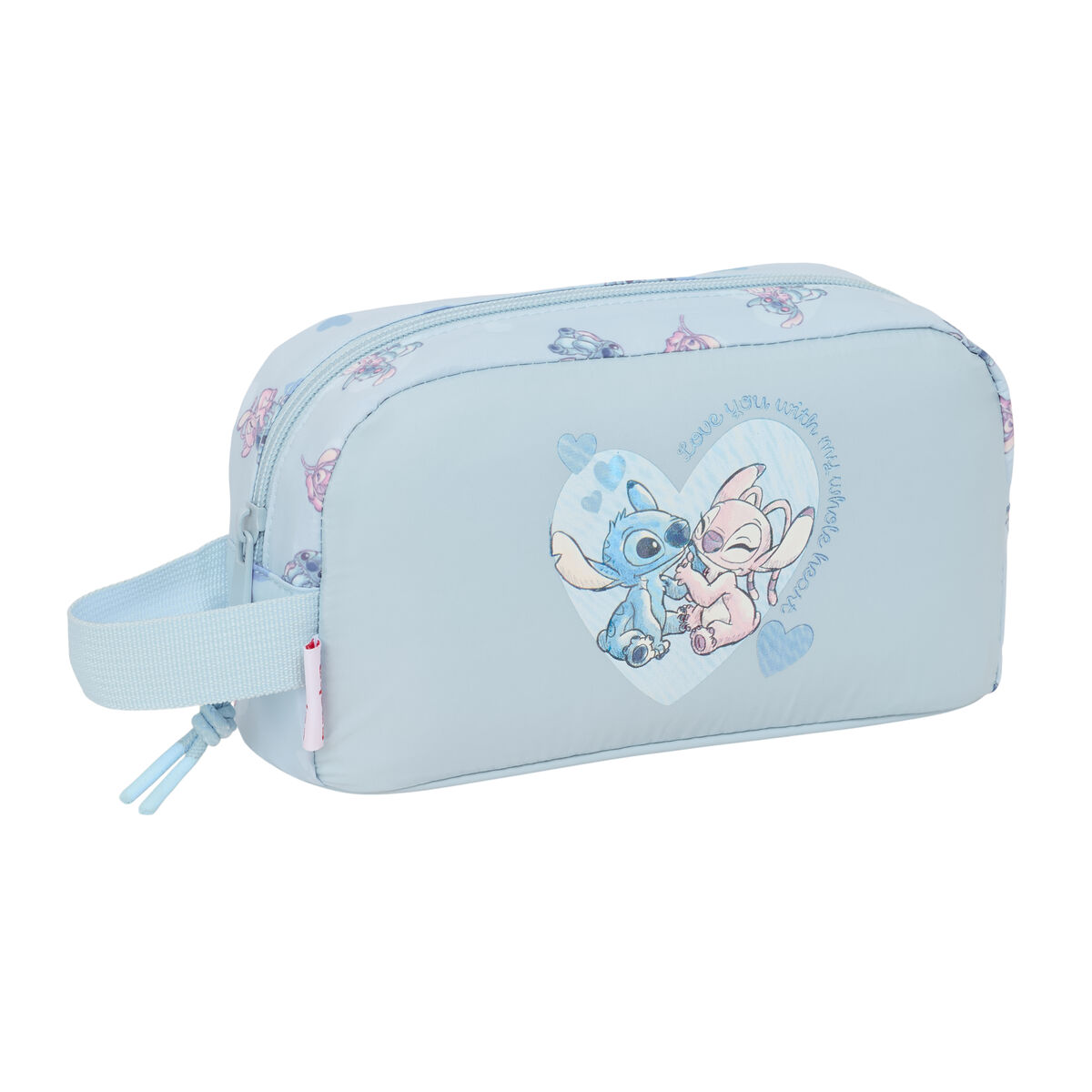 Porta-merendas Térmico Lilo & Stitch Azul 21,5 x 12 x 6,5 cm