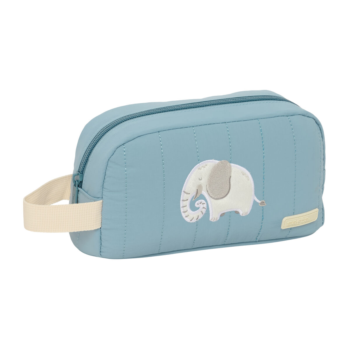 Porta-merendas Térmico Safta Elefante Azul 21,5 x 12 x 6,5 cm