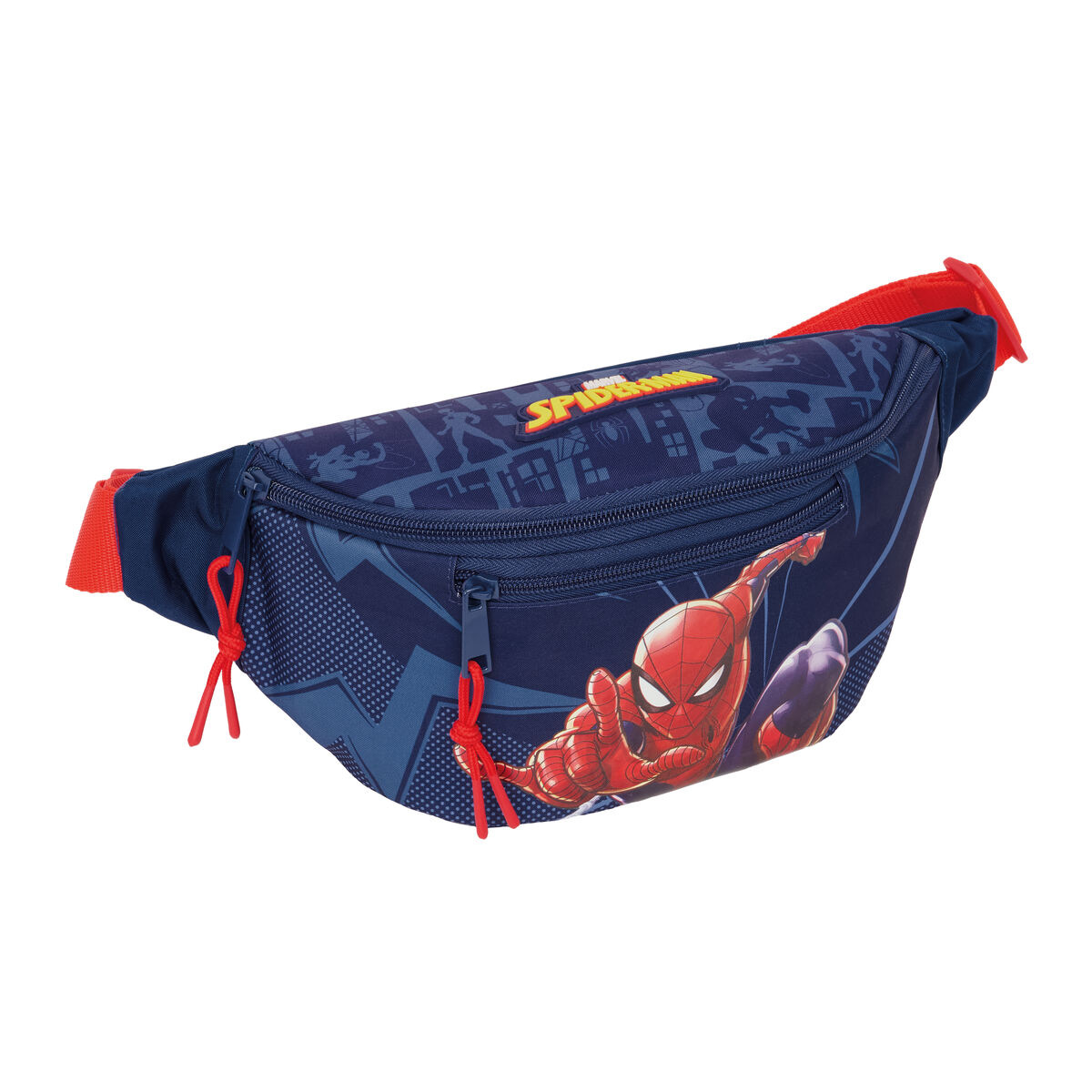 Bolsa de Cintura Spider-Man Azul 23 x 12 x 9 cm