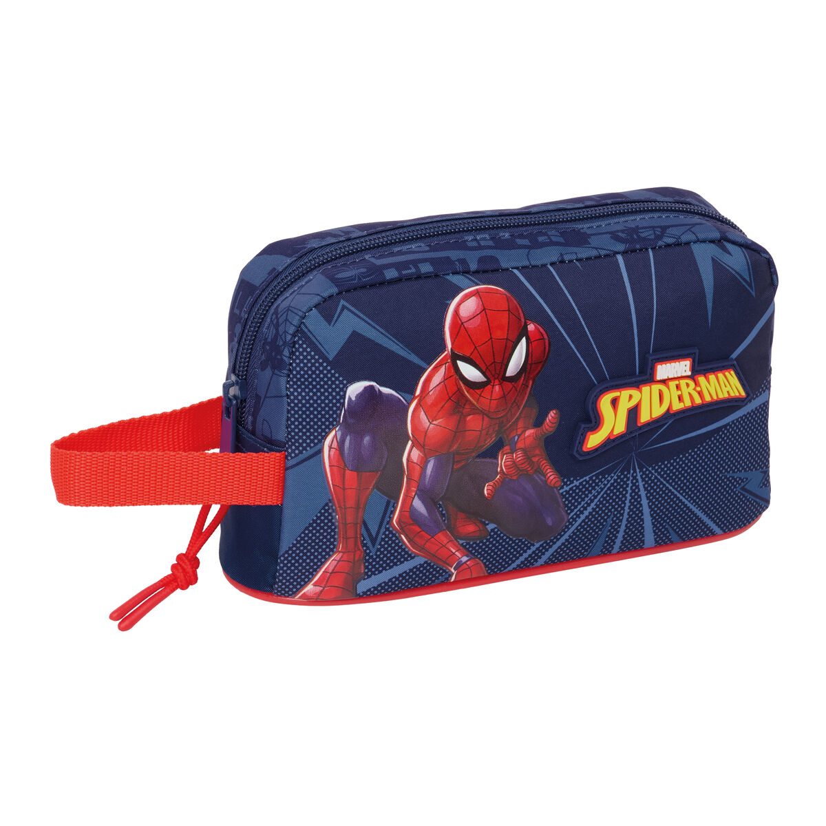 Porta-merendas Térmico Spider-Man Azul 21,5 x 12 x 6,5 cm