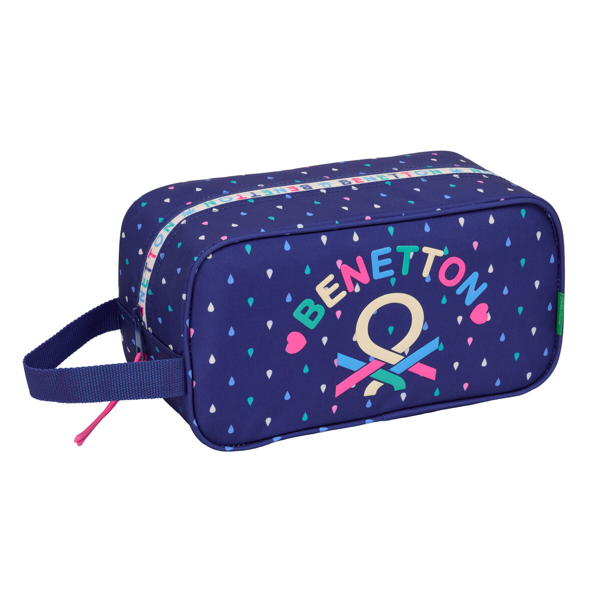 Bolsa para Sapatos de Viagem Benetton Drop Multicolor 29 x 15 x 14 cm