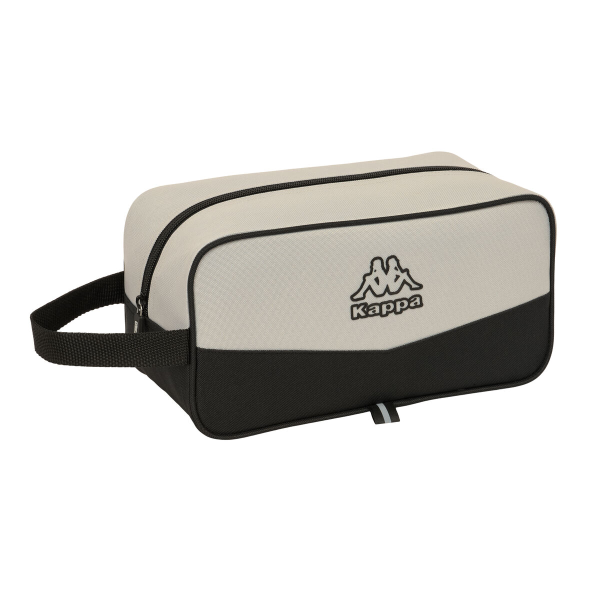 Bolsa para Sapatos de Viagem Kappa Grey Preto Cinzento 29 x 15 x 14 cm