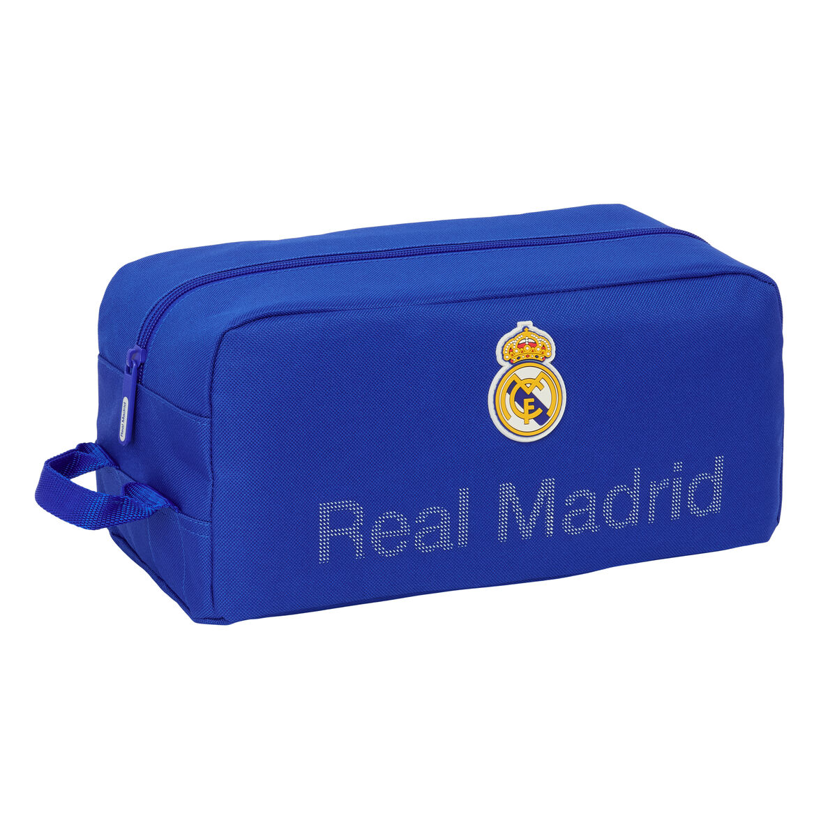 Bolsa para Sapatos de Viagem Real Madrid C.F. Azul 34 x 15 x 18 cm