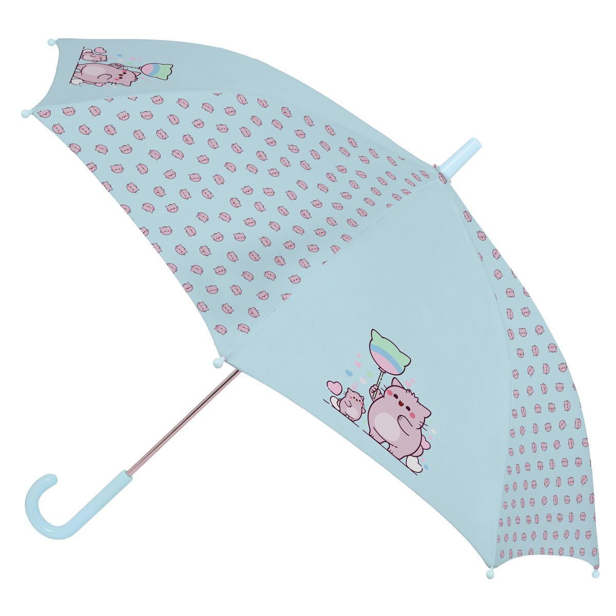 Guarda-Chuva Pembe The pink cat Multicolor Ø 86 cm