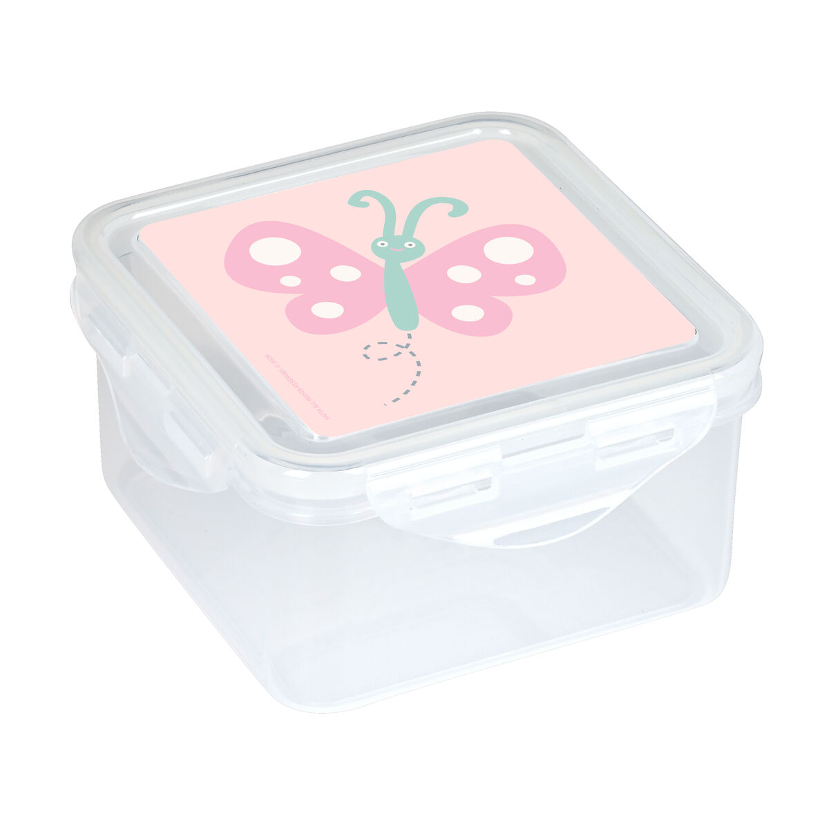 Lancheira Safta Mariposa Poliuretano Infantil