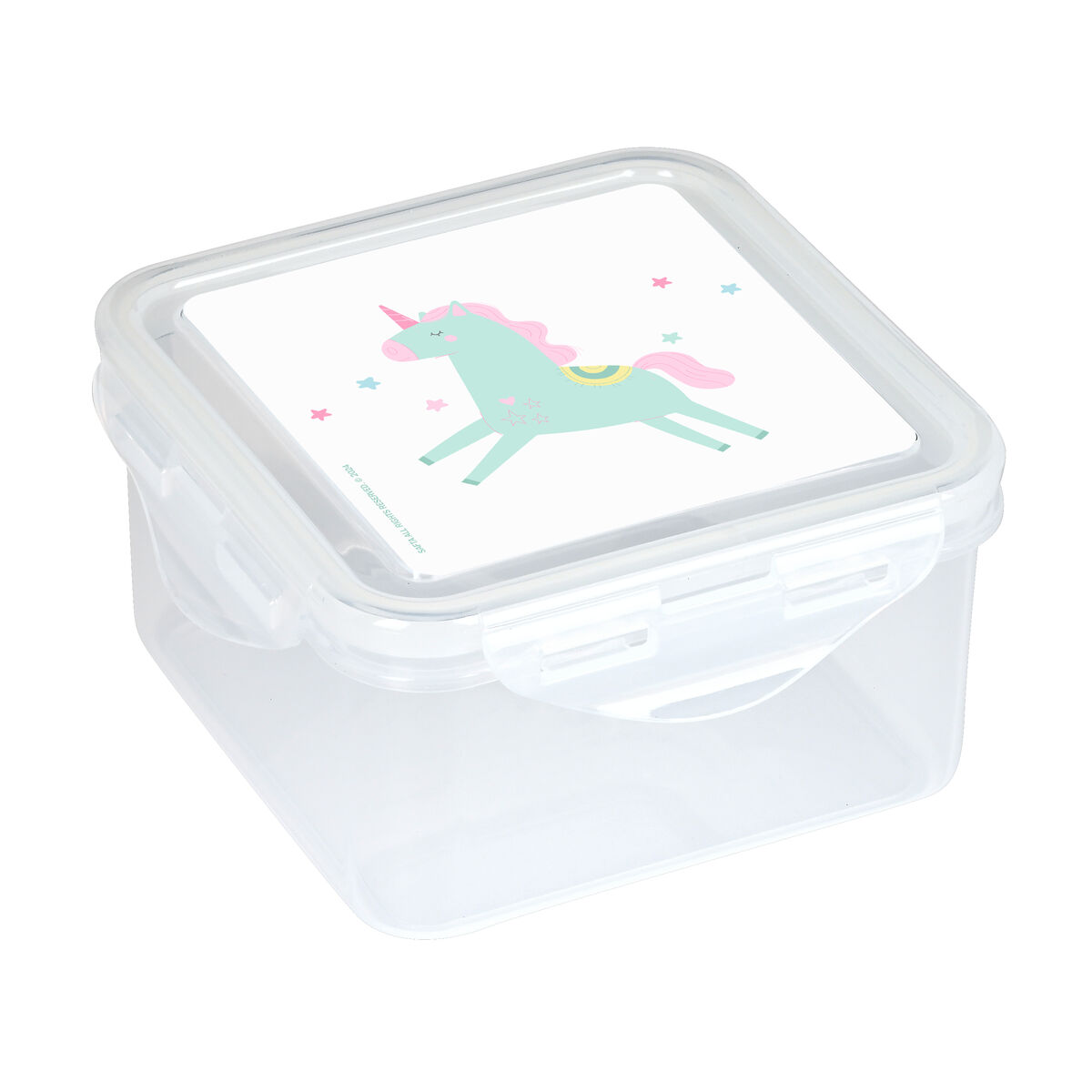 Lancheira Safta Unicornio Poliuretano Infantil