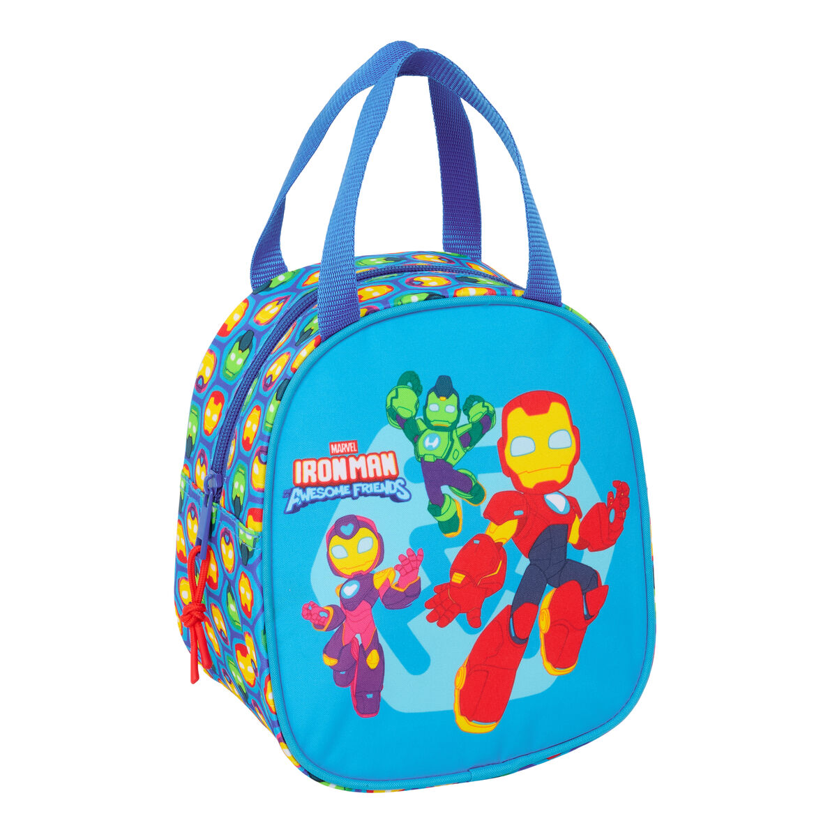 Porta-merendas Térmico Iron Man Multicolor 19 x 22 x 14 cm
