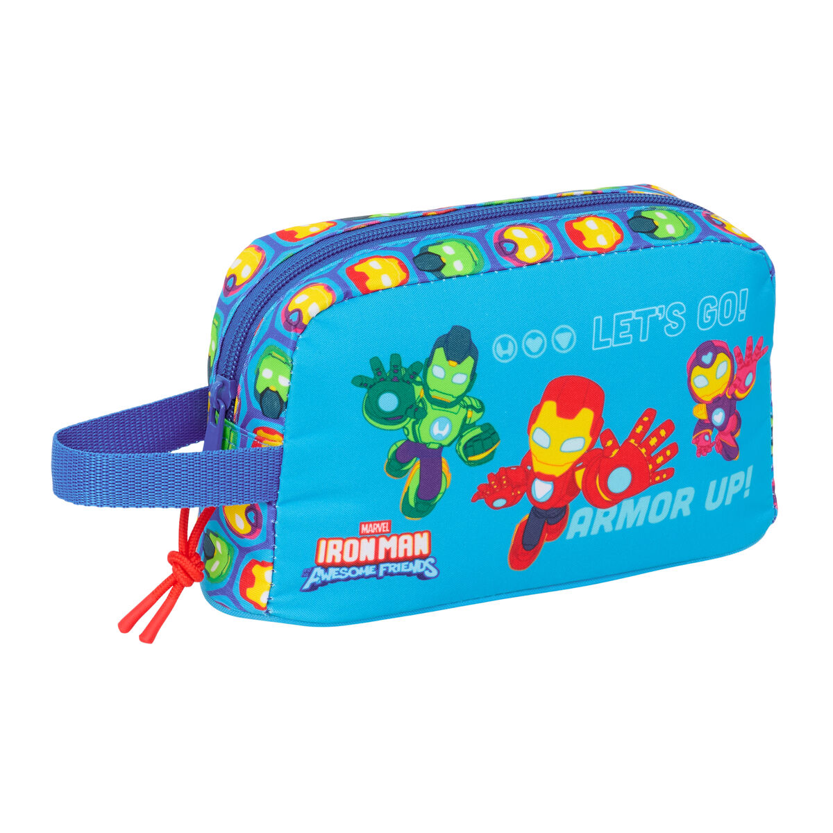 Porta-merendas Térmico Iron Man Multicolor 21,5 x 12 x 6,5 cm