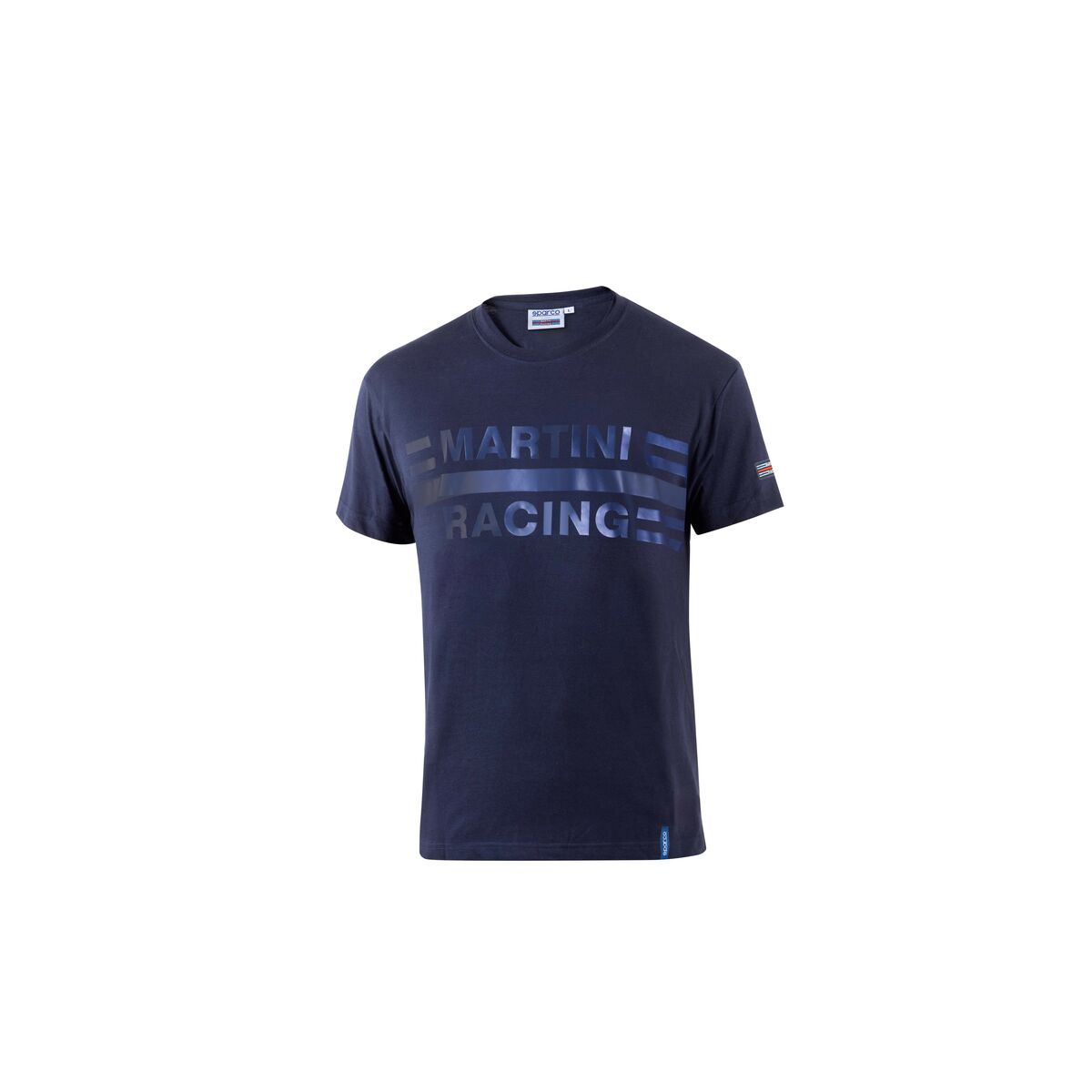 Camisola de Manga Curta Homem Sparco MARTINI-R XL Azul