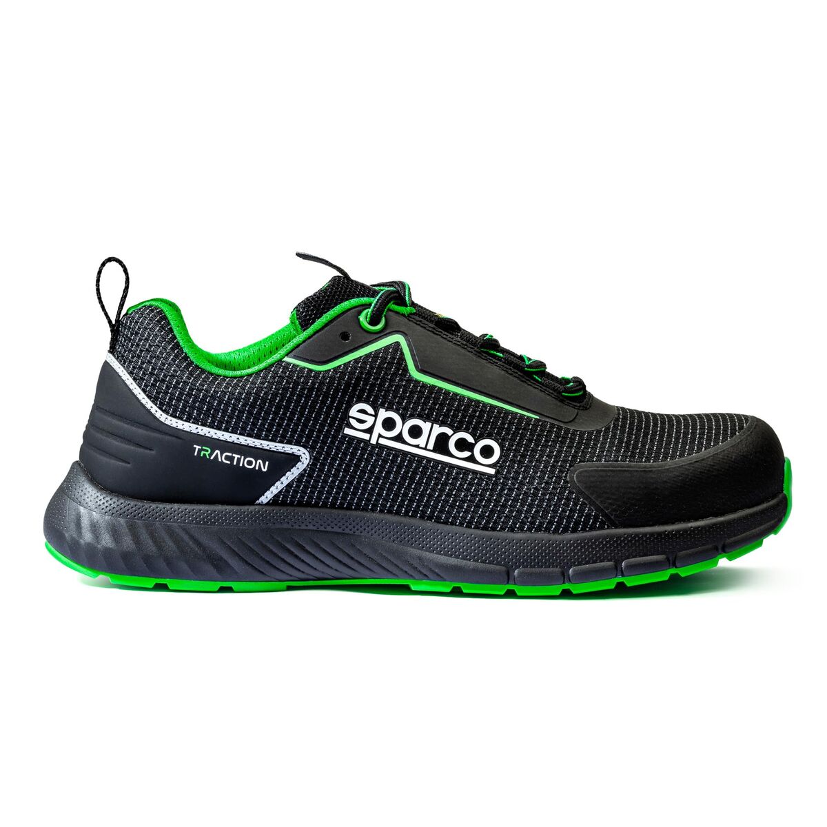 Calçado de Segurança Sparco TRACTION SANYO 42 Preto Verde
