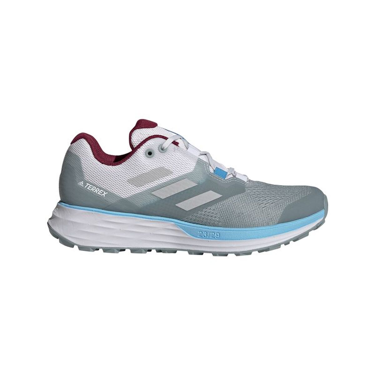 Tênis de trail para homem (corrida em montanha) Adidas Terrex Two Cinzento claro