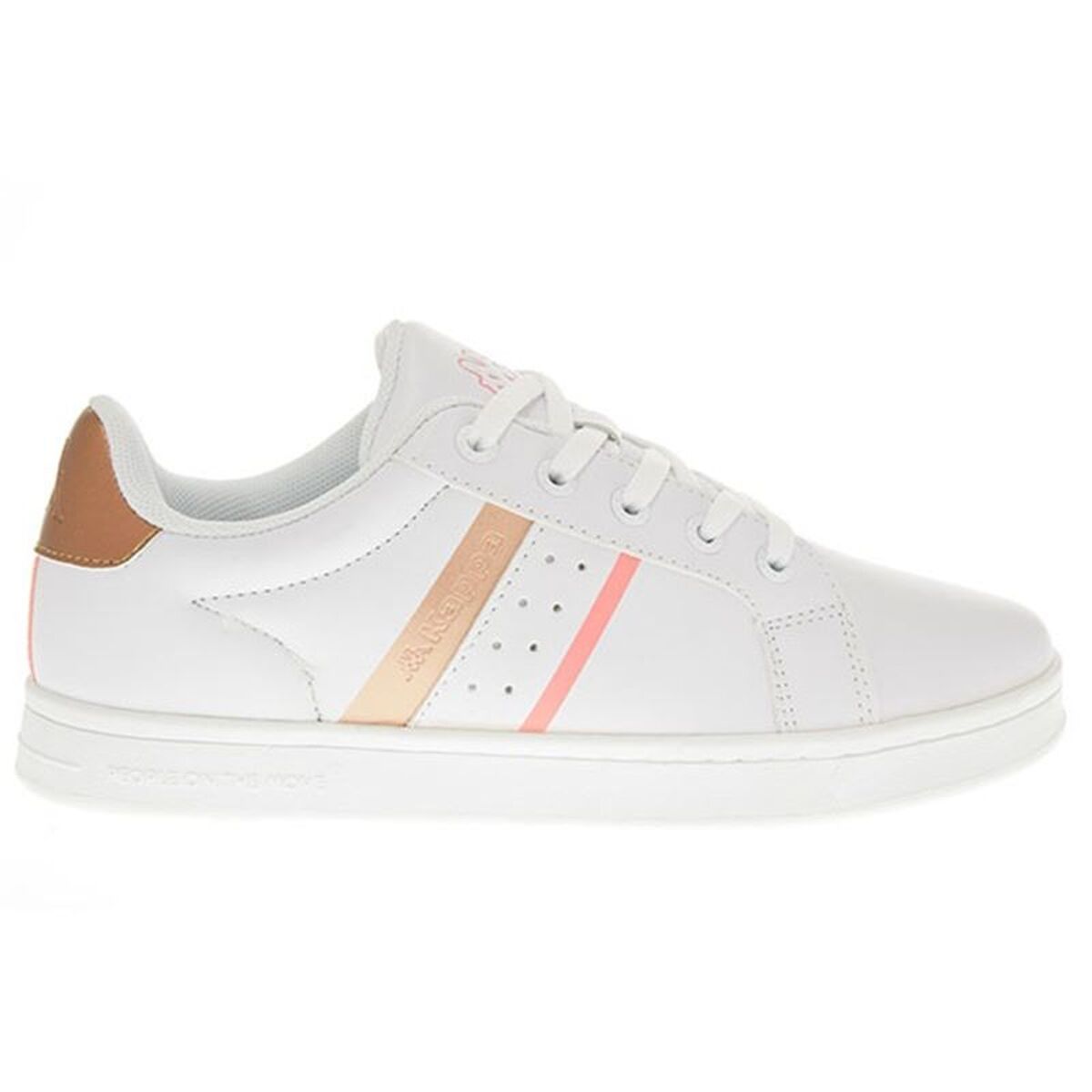 Sapatilhas de Desporto Infantis Kappa Logo Alpha Lace Branco
