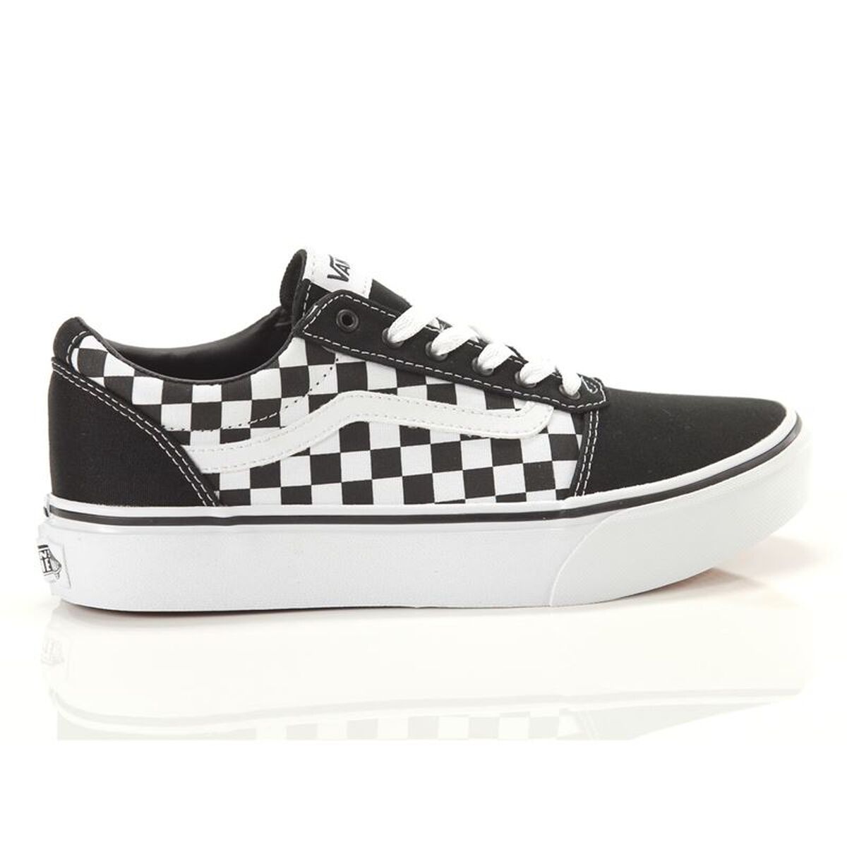 Ténis Casual Criança Vans Ward Platform Preto