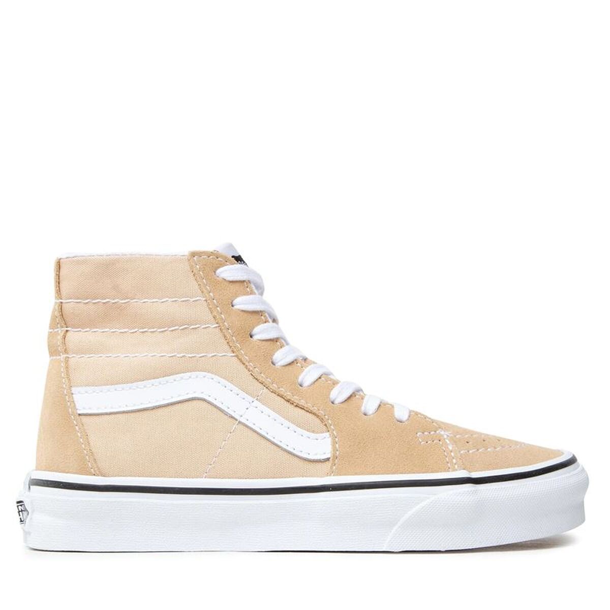 Ténis Casual Mulher Vans Sk8-Hi Bege