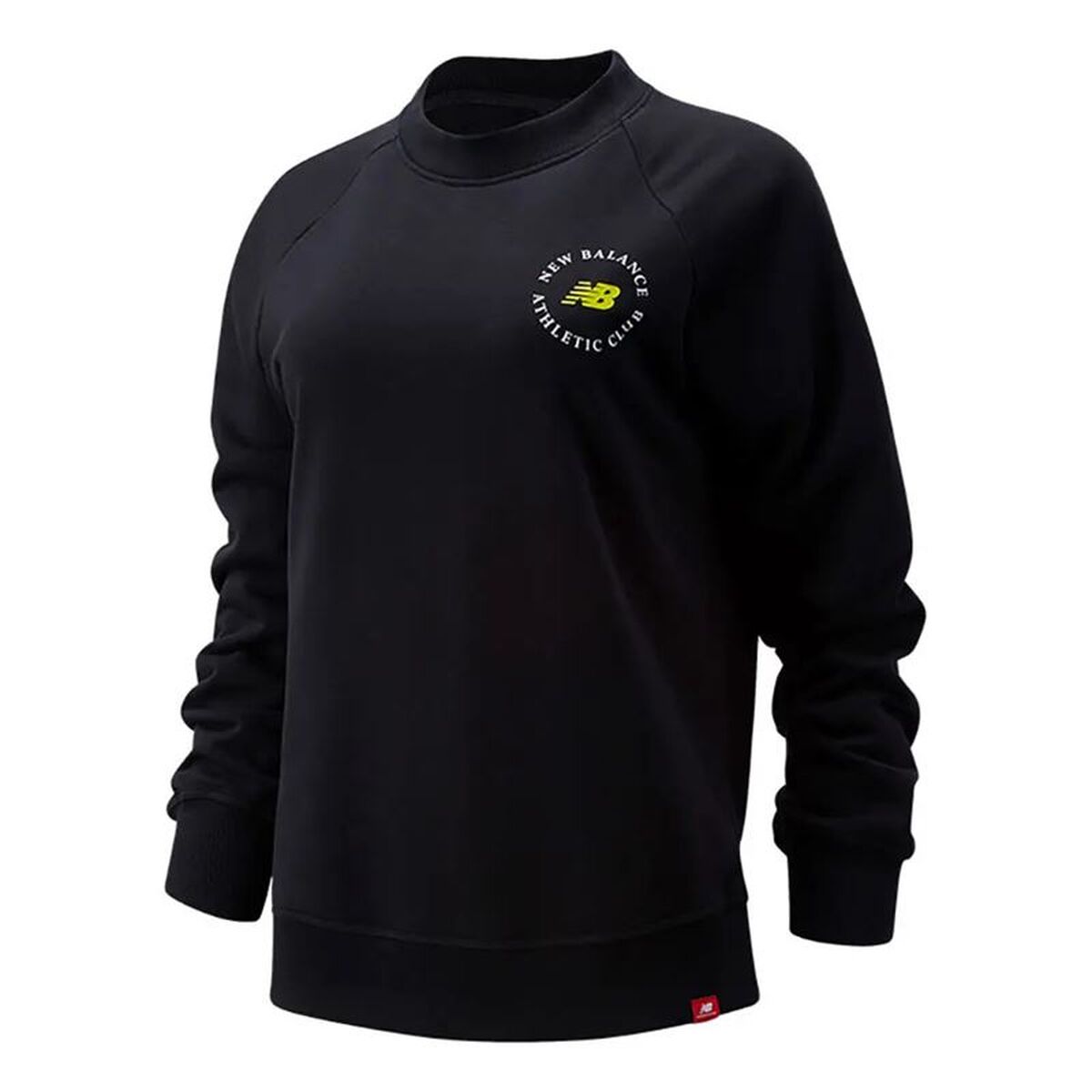 Camisola de Manga Comprida Homem New Balance Essentials Athletic Club Crew Preto