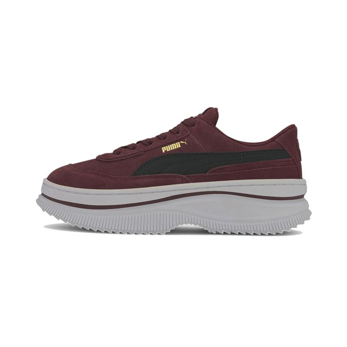 Ténis Casual Mulher Puma deva Suede Vermelho Escuro