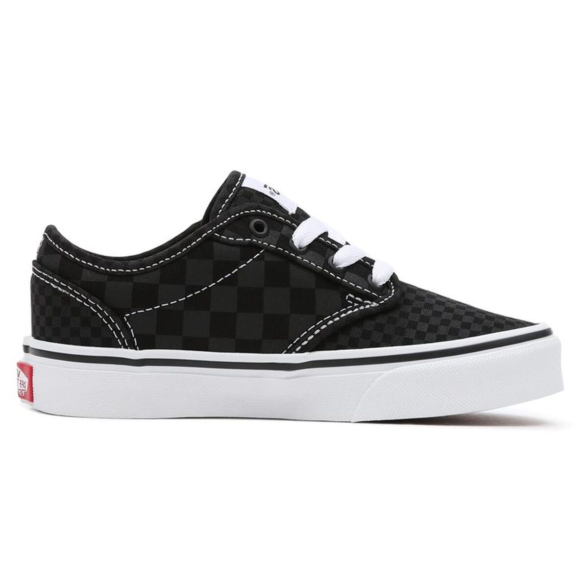 Sapatilhas de Desporto Infantis Vans Atwood Tonal Mix Check Preto