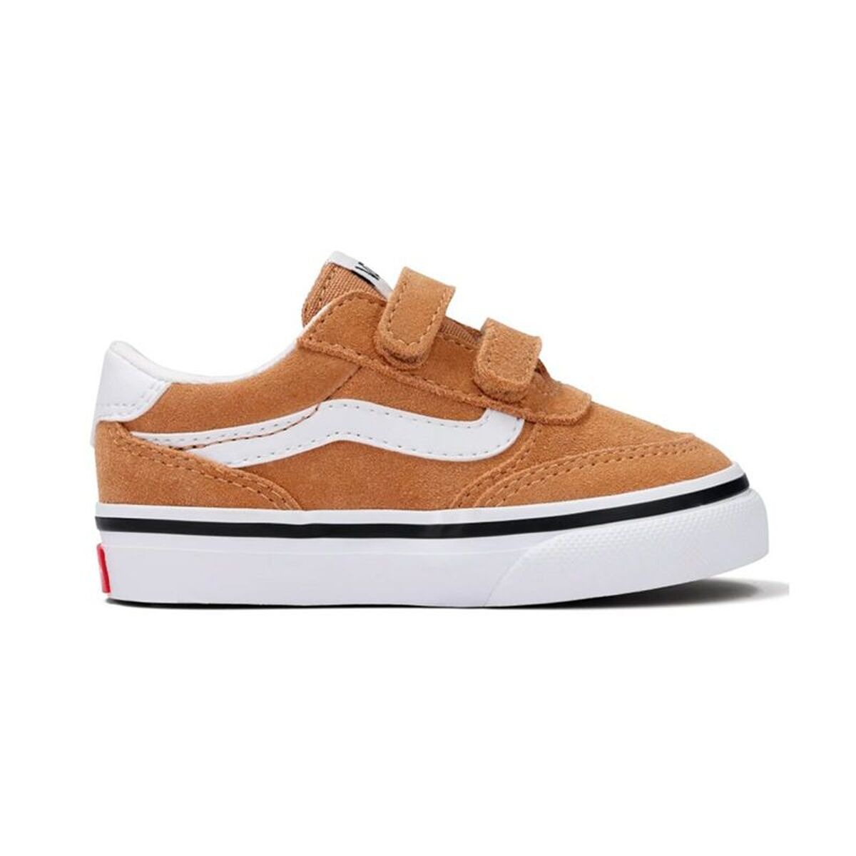 Ténis Casual Homem Vans Brooklyn Ls V Sued Castanho