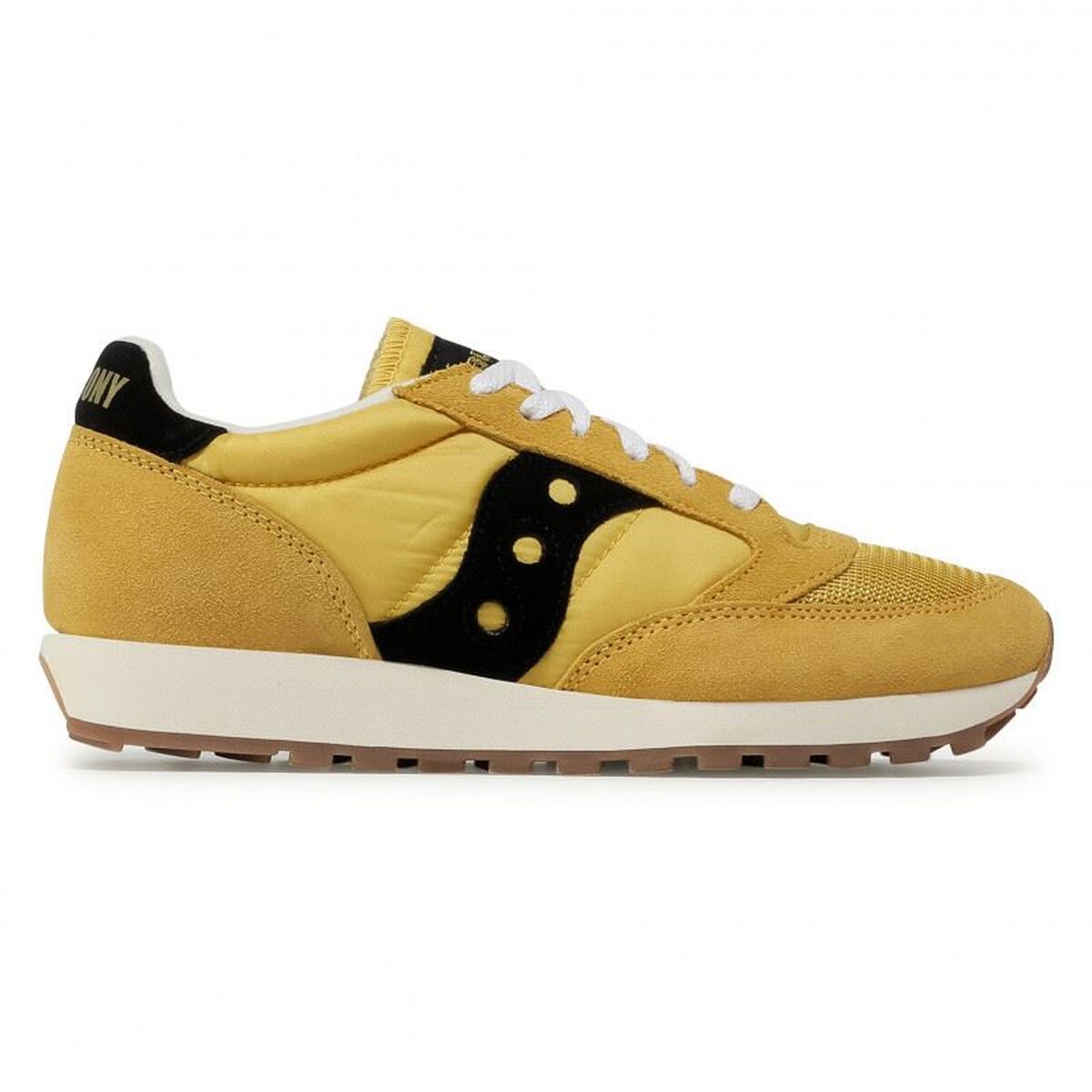 Ténis Casual de Mulher Saucony Jazz Original Amarelo
